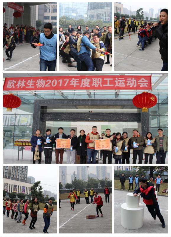 尊龙凯时生物2017年度职工运动会1